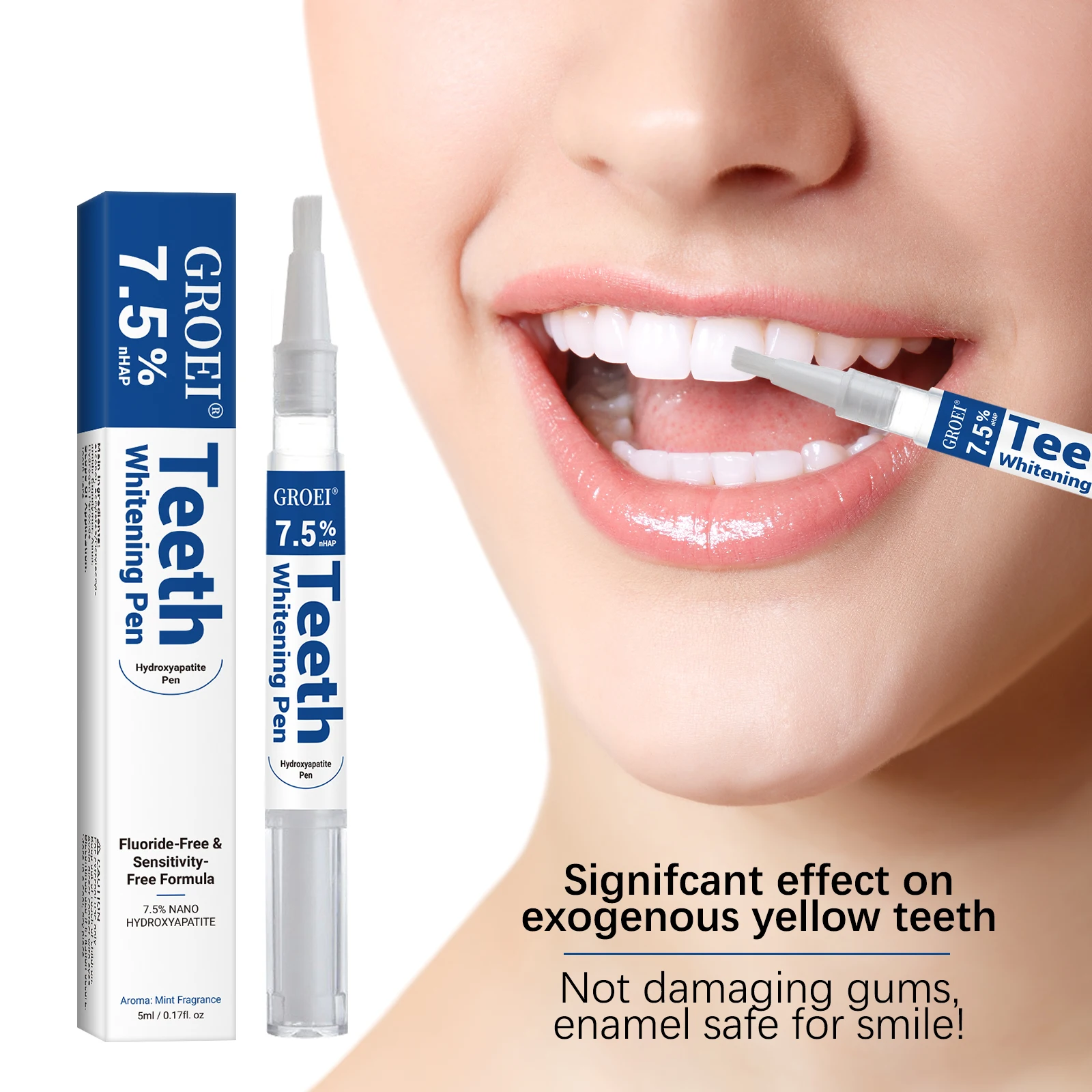 Teeth Whitening Essence - Hydroxyapatite Tooth Whitening Pen Dazzling White