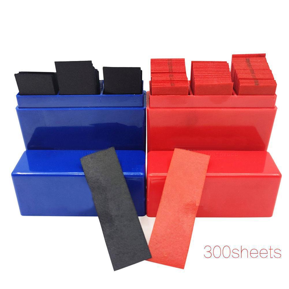 Teeth Whitening Express - 300 Sheets Dental Articulating Paper Blue