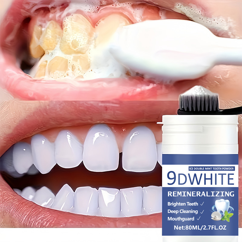 Teeth Whitening Usa - 9D Purple Teeth Whitening Powder 80ml