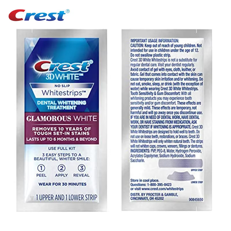 Crest 3D Whitestrips Dental Bl - đánh giá và giá Whitening Strip 3D