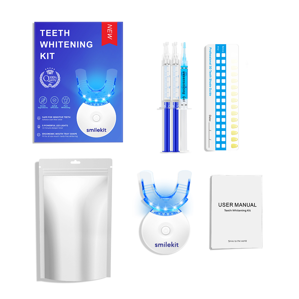 Teeth Whitening Kit - 5X LED L - đánh giá và giá Teeth Whitening At Home