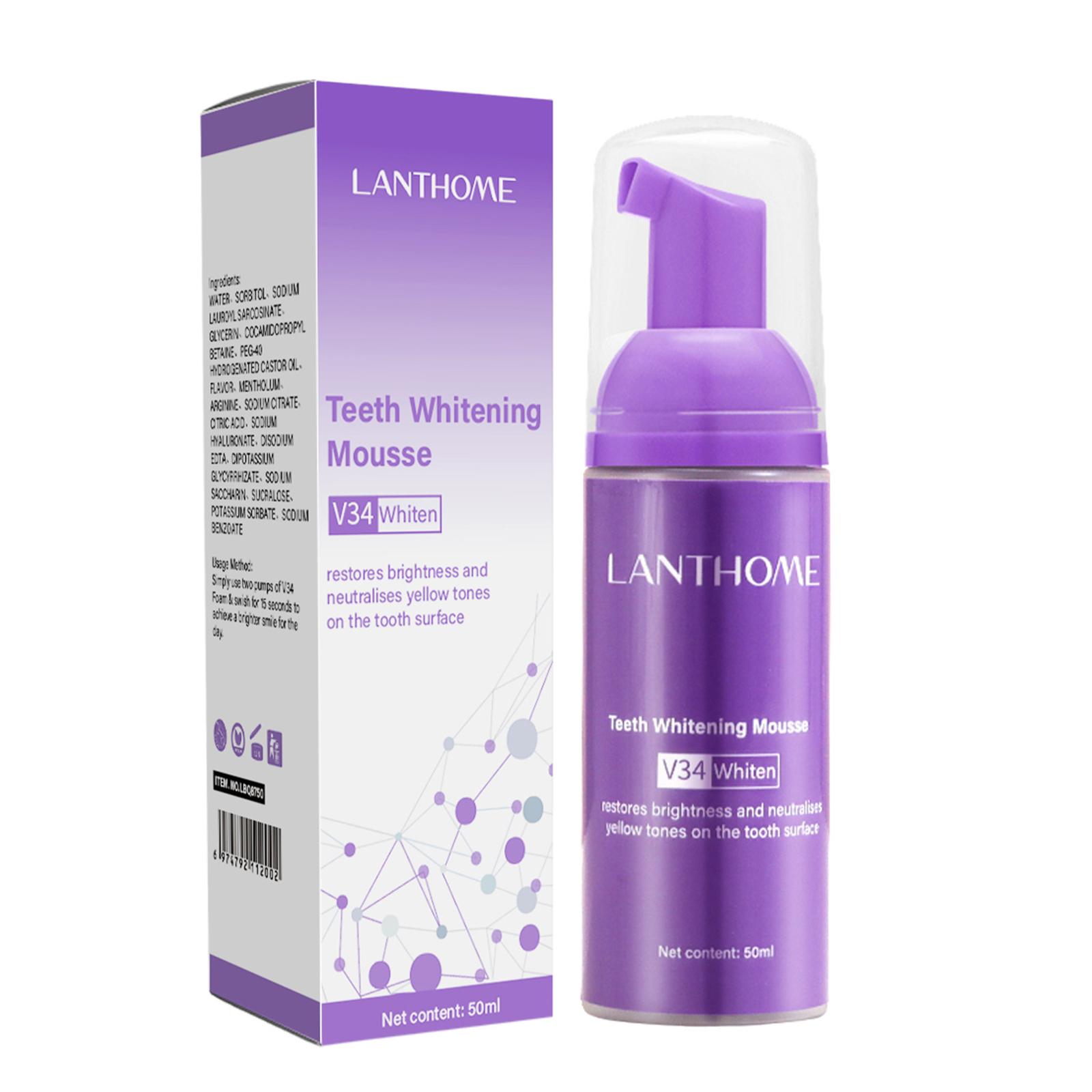 V34 Mousse Teeth Cleaning Toot - đánh giá và giá Teeth Whitening At Home