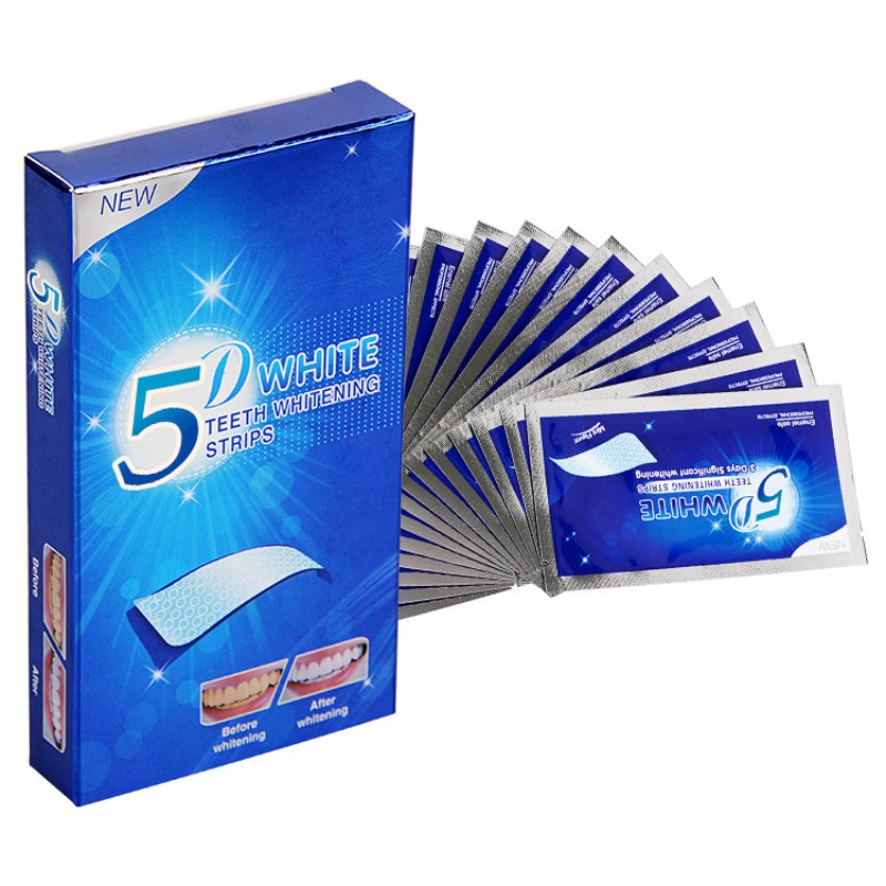 7Pairs Teeth Brightening Strip - đánh giá và giá Whitening Strip 3D