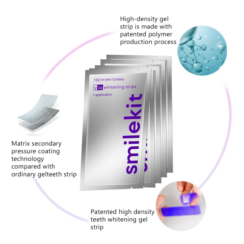 7/14pcs Professional Teeth Whi - đánh giá và giá Whitening Strip 3D