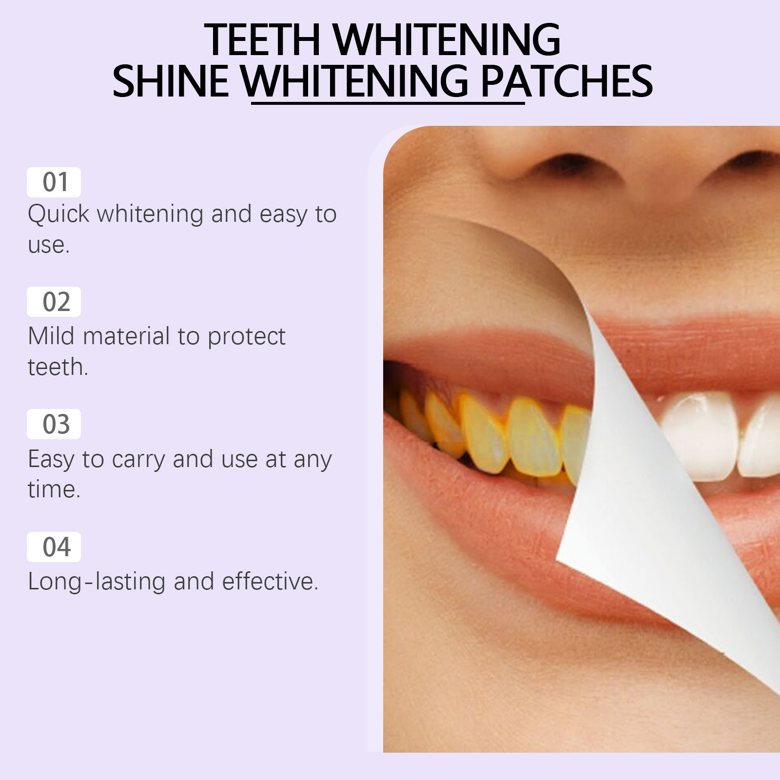 Purple Teeth Whitening Strips  - đánh giá và giá Teeth Whitening At Home