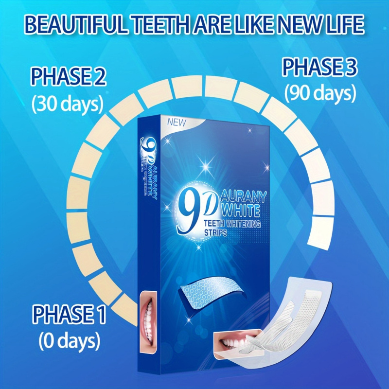 21 Pairs of 9D Aurany White Te - đánh giá và giá Teeth Whitening Essence