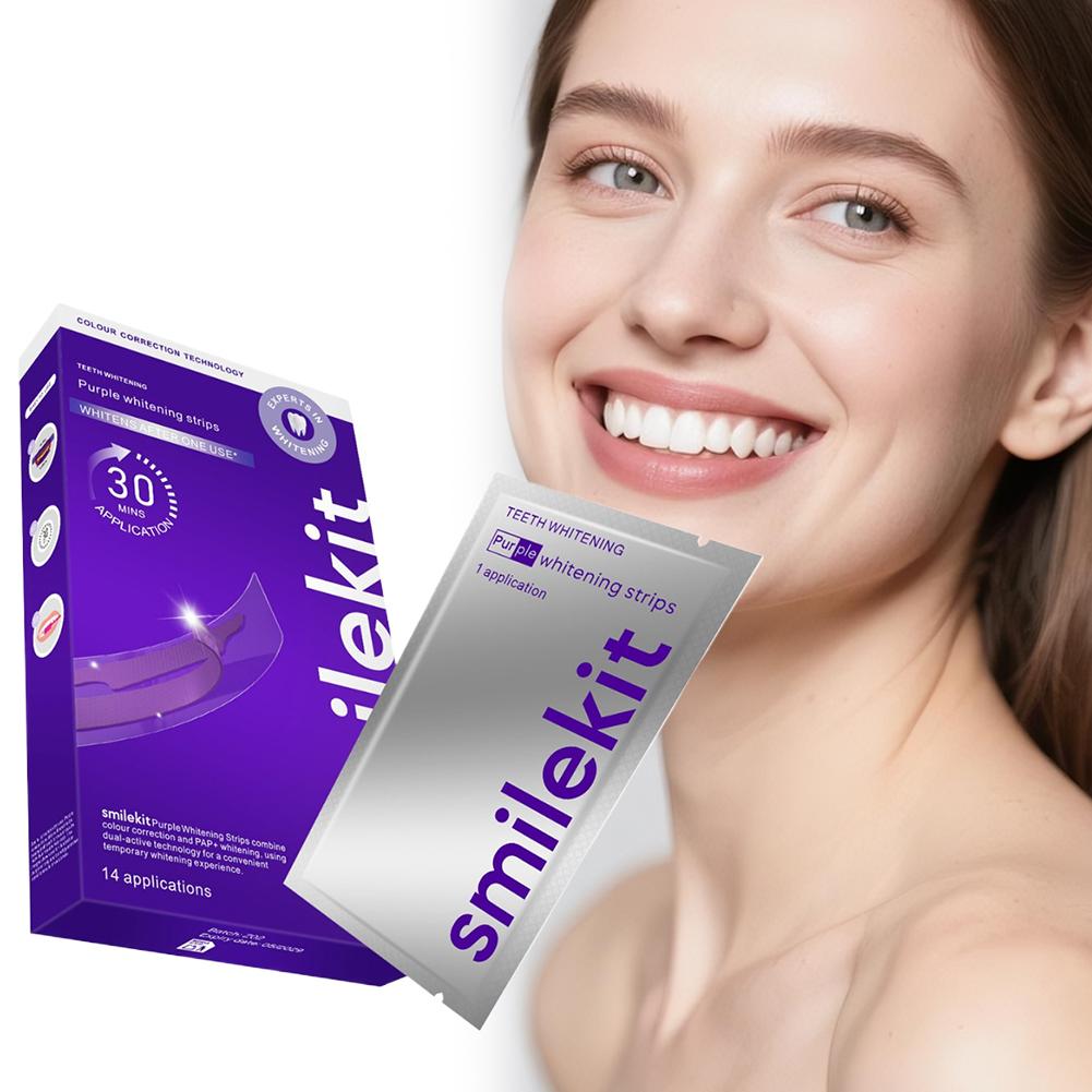 Smilekit Teeth Whitening Stri - đánh giá và giá Teeth Whitening At Home