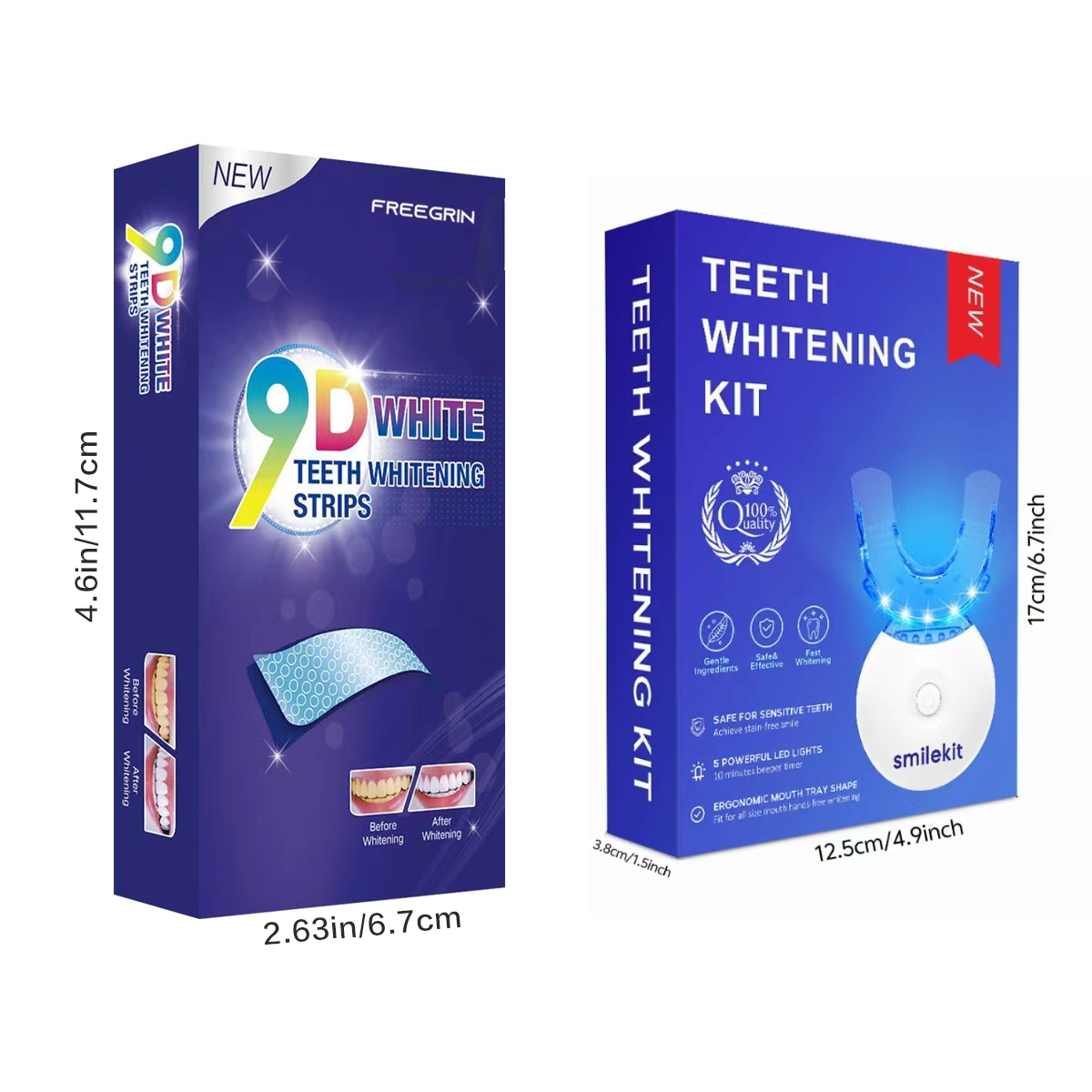 Teeth Whitening Kit - 5X LED L - đánh giá và giá Teeth Whitening At Home