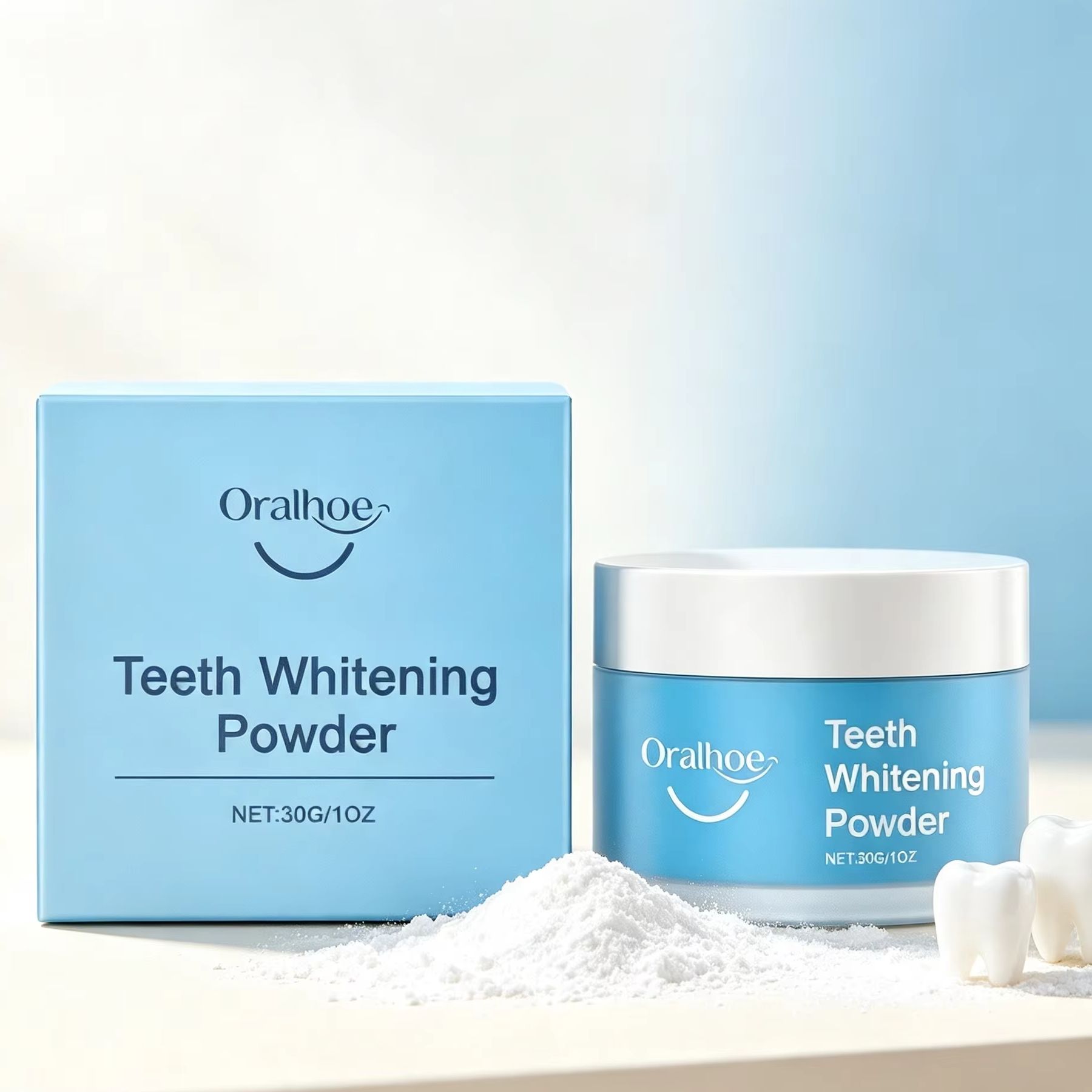 Oralhoe Tooth Powder for Brush - đánh giá và giá Teeth Whitening At Home