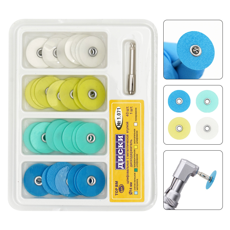40Pcs/Box Dental Polishing Dis - đánh giá và giá Teeth Whitening Express